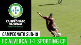 Juniores A S19 I Divisão: Alverca 1 - 1 Sporting (2019-2020)