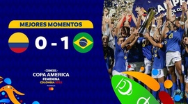 Copa América Feminina: Colômbia 0 - 1 Brasil (2022)