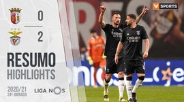 Liga NOS: Sp. Braga 0 - 2 Benfica (2020-2021)