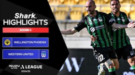 A-League: Wellington Phoenix 1 - 1 Western United FC (2024-2025)