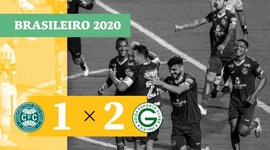 Brasileirão: Coritiba 1 - 2 Goiás (2020)