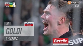 Liga Portugal Betclic: Sporting vs Estoril, Golo 2-0 Gyokeres (2024-2025)