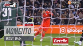 Liga Portugal Betclic: Boavista vs V. Guimarães, Jogada Miguel Maga, 33' (2024-2025)