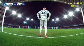 Serie A: Napoli vs Roma, Golo 1-2 D. Malen (g.p.) (2025-2026)