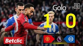 Premier League: Man Utd vs Brighton, Golo 1-0 Matheus Cunha (2025-2026)