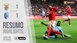 Liga Portugal Bwin: Benfica 1 - 1 Vizela (2021-2022)