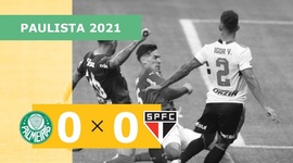 Campeonato Paulista: Palmeiras 0 - 0 São Paulo (2021)