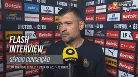 Liga Portugal Betclic: Rescaldo de Sérgio Conceição ao Casa Pia 1 - 2 FC Porto (2023-2024)