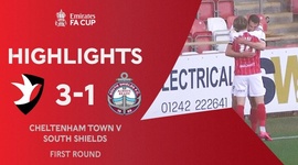 FA Cup: Cheltenham Town 3 - 1 South Shields (2020-2021)