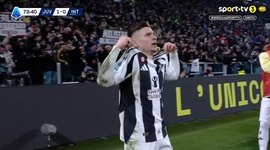 Serie A: Juventus vs Inter, Golo 1-0 Francisco Conceição (2024-2025)