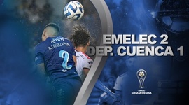 Copa Sudamericana: Emelec 2 - 1 Dep. Cuenca (2023)