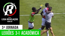 Liga Revelação: Leixões 3 - 1 Académica (2019-2020)
