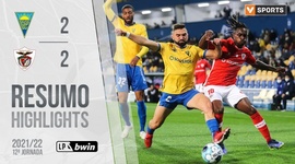 Liga Portugal Bwin: Estoril 2 - 2 Santa Clara (2021-2022)