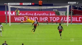 Bundesliga: Hertha Berlin 1 - 3 Frankfurt (2020-2021)