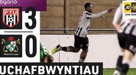 Premier League: Flint Town United 3 - 0 Aberystwyth Town (2024-2025)