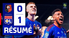 Ligue 1: Rennes 0 - 1 Lyon (2023-2024)