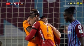 Super Ligi: Trabzonspor vs Galatasaray, Golo 0-2 Morata (2024-2025)