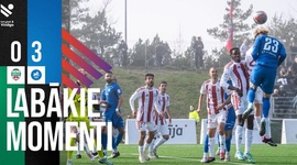 Virsliga: FK Liepāja 0 - 3 FK Riga (2024)