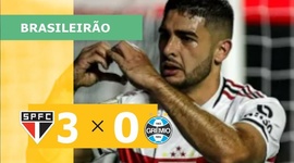 Brasileirão: São Paulo 3 - 0 Grêmio (2023)
