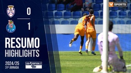 Liga Portugal 2 Meu Super: Feirense 0 - 1 FC Porto B (2024-2025)