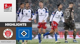 2. Bundesliga: FC St. Pauli 2 - 2 Hamburger SV (2023-2024)