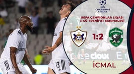 Liga Campeões: FK Qarabagh 1 - 2 Ludogorets (2024-2025)