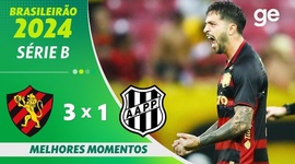 Série B: Sport 3 - 1 Ponte Preta (2024)