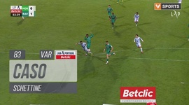 Liga Portugal Betclic: Moreirense vs Rio Ave, Caso Schettine (VAR), 83' (2024-2025)