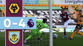 Premier League: Wolves 0 - 4 Burnley (2020-2021)
