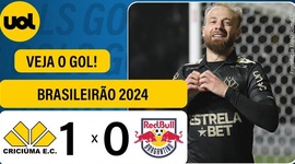 Brasileirão: Criciúma 1 - 0 RB Bragantino (2024)