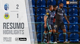 Liga Portugal Bwin: Vizela 2 - 1 Arouca (2021-2022)