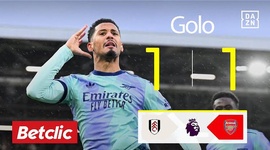 Premier League: Fulham vs Arsenal, Golo 1-1 Saliba (2024-2025)