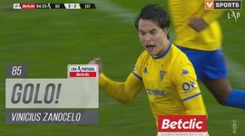 Liga Portugal Betclic: Vizela vs Estoril, Golo 2-2 Vinicius Zanocelo (2023-2024)