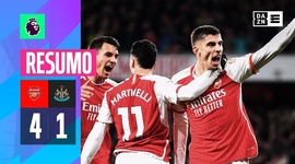 Premier League: Arsenal 4 - 1 Newcastle (2023-2024)