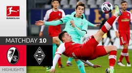 Bundesliga: SC Freiburg 2 - 2 Mönchengladbach (2020-2021)