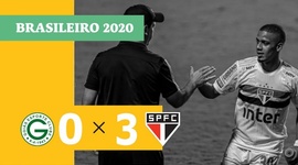 Brasileirão: Goiás 0 - 3 São Paulo (2020)