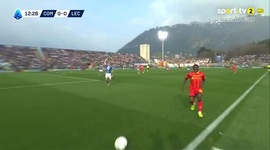 Serie A: Como vs Lecce, Golo 0-1 L. Coulibaly (2025-2026)