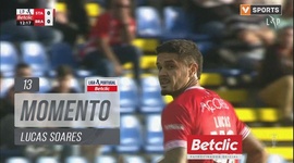 Liga Portugal Betclic: Santa Clara vs Sp. Braga, Jogada Lucas Soares, 13' (2024-2025)