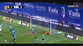 Liga Portugal Bwin: Vizela (0-2) Sporting, Golo Daniel Bragança, 42m (2021-2022)