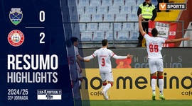 Liga Portugal 2 Meu Super: Desp. Chaves 0 - 2 U. Leiria (2024-2025)