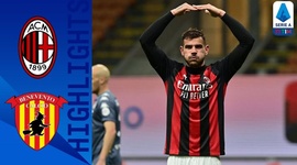 Serie A: Milan 2 - 0 Benevento (2020-2021)