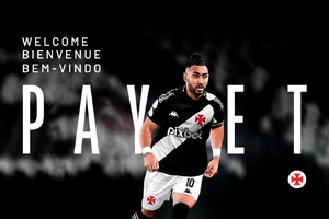 OFICIAL: Dimitri Payet chega ao Vasco e assume a camisola 10 do Gigante da Colina