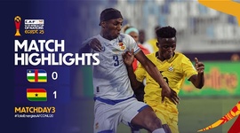 Campeonato Africano Sub-20: Rep. Centro-Africana 0 - 1 Gana (2025)