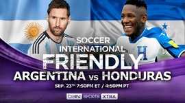 Amigáveis de seleções: Argentina 3 - 0 Honduras (2022)