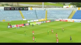 Liga NOS: Santa Clara (0-1) Tondela, Golo Mario González, 44m (2020-2021)