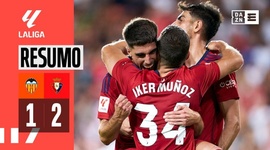 La Liga: Valência 1 - 2 Osasuna (2023-2024)