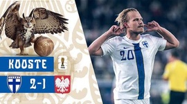 Qualificação Mundial Europa: Finlândia 2 - 1 Polónia (2026)