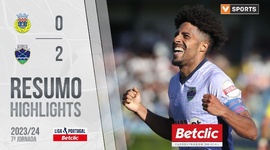 Liga Portugal Betclic: Arouca 0 - 2 Desp. Chaves (2023-2024)