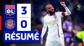 Ligue 1: Lyon 3 - 0 Toulouse (2023-2024)