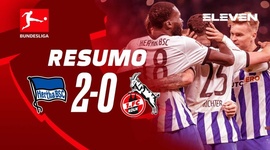 Bundesliga: Hertha Berlin 2 - 0 FC Koln (2022-2023)